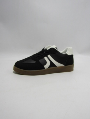 Buty sportowe damskie na płaskim (36-41) YH47 BLACK
