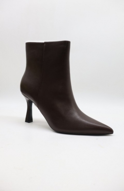 Botki damskie na szpilce (36-41) X8478 BROWN