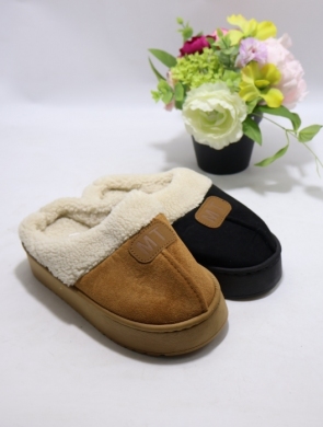 Kapcie damskie ocieplane (36-41) W437 MIX