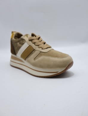Buty sportowe damskie na płaskim (36-41) JF2982 KHAKI