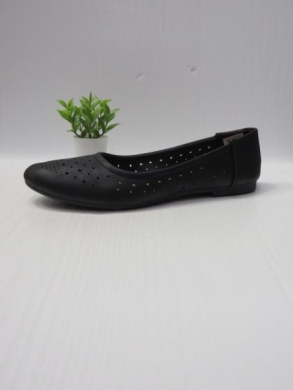 Baleriny damskie (36-42) 3525-1 BLACK