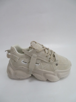 Sneakersy damskie niskie (36-41) PC97 BEIGE