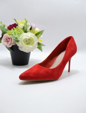 Czółenki damskie na szpilce (36-41) XJK02 RED