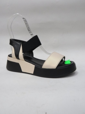 Sandały damskie na koturnie (36-41) YO-753 BEIGE
