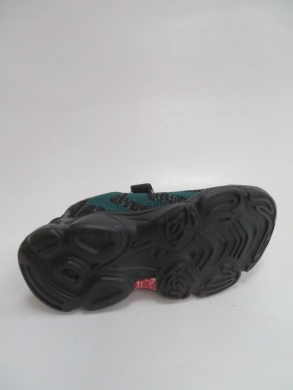 Buty sportowe dziewczęce (32-37) L315 BLACK/RED