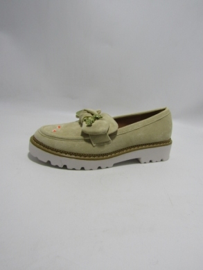 Mokasyny damskie na płaskim (36-41) G1755 BEIGE