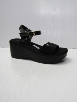 Sandały damskie na koturnie (36-41) SY1080 BLACK
