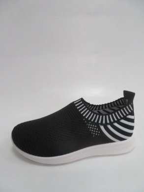 Buty sportowe chłopięce (31-36) ZC48 BLACK/WHITE