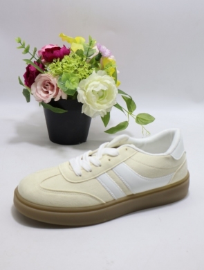 Buty sportowe damskie na płaskim (36-41) AA-77 YELLOW