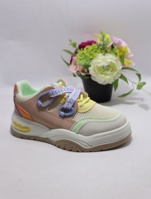 Buty sportowe damskie na płaskim (36-41) SP508 L.GREEN