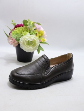Półbuty damskie na koturnie (36-42) 26121-2 GREY