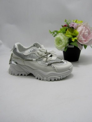 Sneakersy damskie (36-41) XLL-23185 WHITE