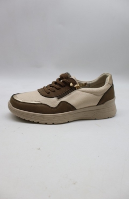 Buty sportowe damskie na płaskim (36-41) BK-616 BROWN