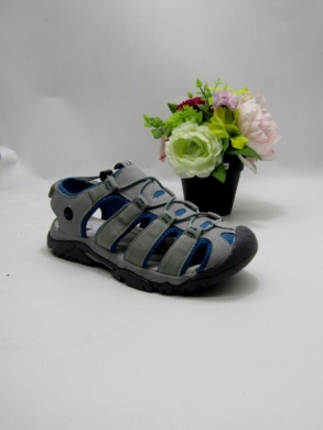 Sandały młodzieżowe (36-41) 7SD 9190-R LGREY/BLUE