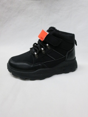 Buty sportowe chłopięce ocieplane (30-35) XHB17-1 BLACK