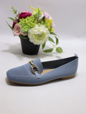 Mokasyny damskie na płaskim (36-41) H81081M BLUE