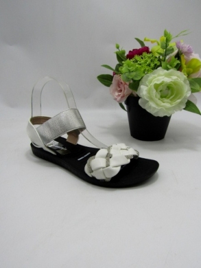 Sandały damskie na płaskim (36-41) C808-2 WHITE