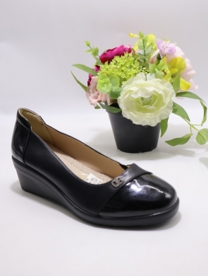 Półbuty damskie na koturnie (36-41) SG-786 BLACK