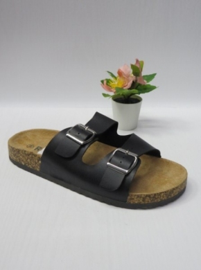 Klapki damskie na płaskim (36-41) RS-69 BLACK