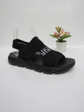 Sandały damskie na płaskim (36-41) J-8 BLACK