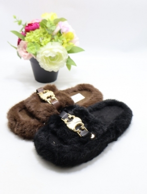 Kapcie damskie ocieplane (36-41) 626 MIX