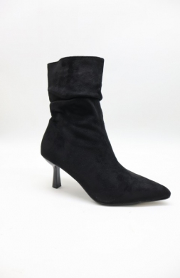 Botki damskie na szpilce (36-41) 36318-6 BLACK