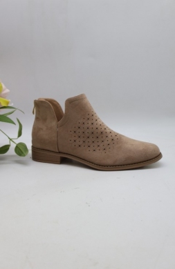 Botki damskie na płaskim (36-41) H2528-2 KHAKI