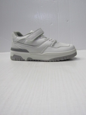 Buty sportowe chłopięce (32-37) LC809 WHITE/GREY