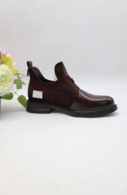 Botki damskie na płaskim (36-41) YCC-190 BROWN