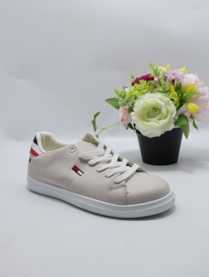 Buty sportowe damskie na płaskim (36-41) 3360 BEIGE