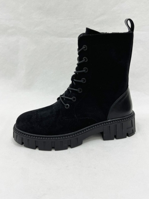 Trapery damskie ocieplane (36-41) LQ611 BLACK