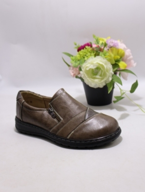 Półbuty damskie na płaskim (36-41) 22T104-13 KHAKI