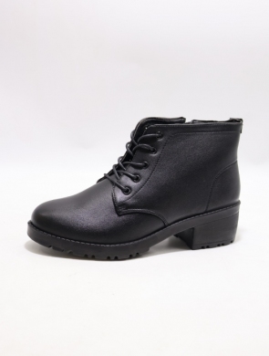 Botki damskie ocieplane na obcasie (36-41) 5597-1