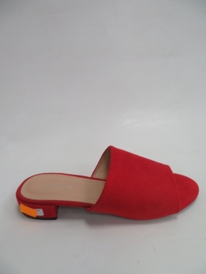 Klapki damskie na obcasie (36-41) XW9093 RED