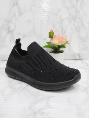 Tenisówki damskie (36-41) 0558 BLACK/BLACK