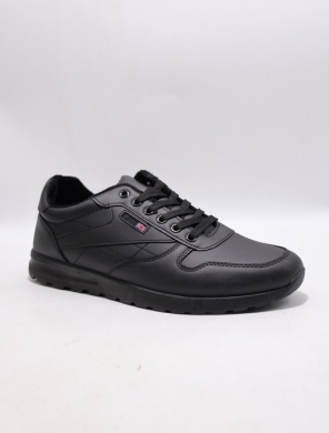 Botki męskie ocieplane (40-45) XYY24230 BLACK