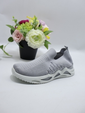 Buty sportowe damskie na płaskim (36-41) REB054 GREY