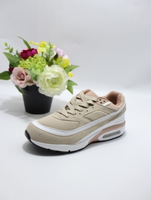 Buty sportowe damskie na płaskim (36-41) D850 BEIGE