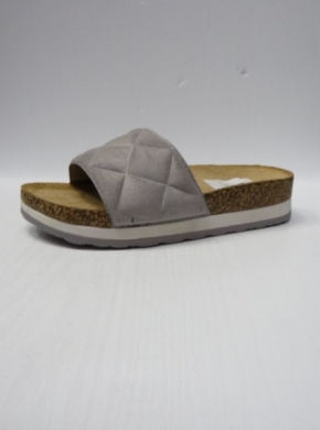 Klapki damskie na koturnie (36-41) SAR-31 GREY