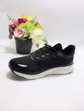 Buty sportowe damskie na płaskim (36-41) XBC-109 BLACK