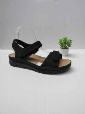 Sandały damskie na koturnie (36-41) 0543 BLACK