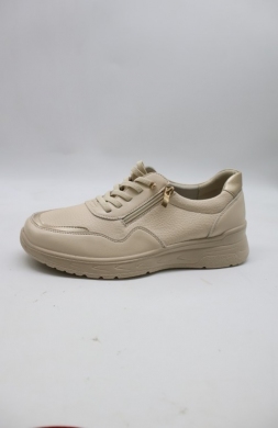 Buty sportowe damskie na płaskim (36-41) BK-616 BEIGE