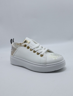 Buty sportowe damskie na płaskim (36-41) HSD-9482-7 WH/BEIGE