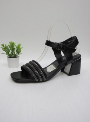 Sandały damskie na obcasie (36-41) X085-11 BLACK