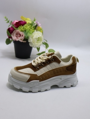 Buty sportowe damskie na płaskim (36-40) AB875 KHAKI