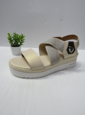 Sandały damskie na koturnie (36-41) YO-754 BEIGE