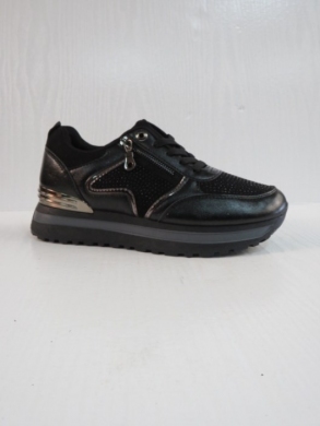 Buty sportowe damskie na płaskim (36-41) LJ-151 BLACK