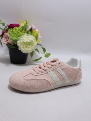 Buty sportowe damskie na płaskim (36-41) BO-902 PINK