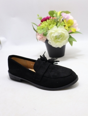 Mokasyny damskie na płaskim (36-41) H8-996 BLACK