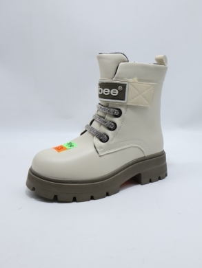 Botki dziewczęce ocieplane (33-38) TC10 BEIGE